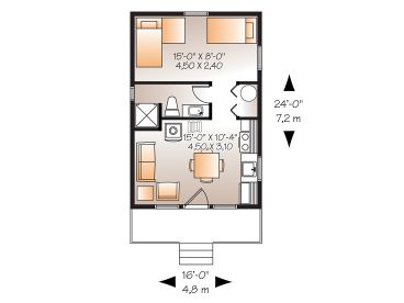 Floor Plan, 027H-0152