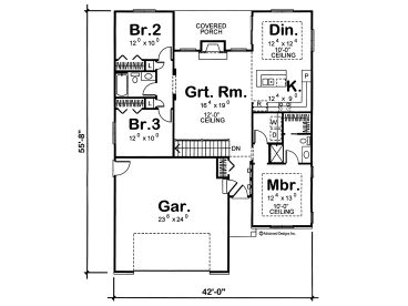 Floor Plan, 050H-0043