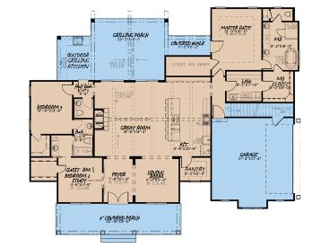 Floor Plan, 074H-0148
