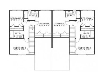 2nd Floor Plan, 025M-0015