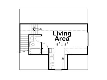 2nd Floor Plan, 031G-0001