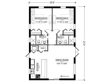 Floor Plan, 070H-0078