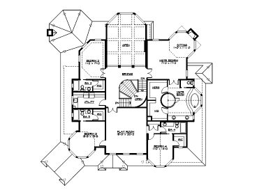 2nd Floor Plan, 035H-0090