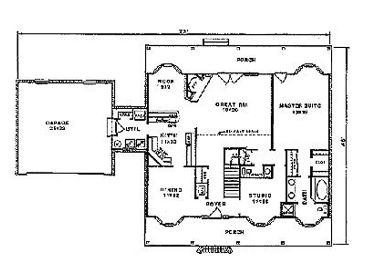 1st Floor Plan, 004H-0086