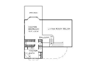 2nd Floor Plan, 008H-0017