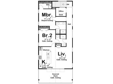 2nd Floor Plan, 050G-0099