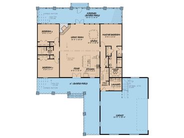 Floor Plan, 074H-0084