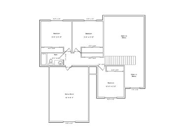 2nd Floor Plan, 065H-0014