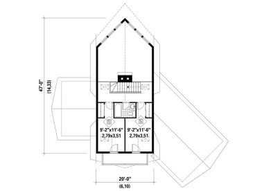 2nd Floor Plan, 072H-0013