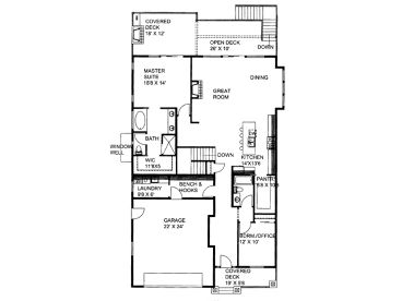 Floor Plan, 012H-0263