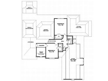 2nd Floor Plan, 006H-0108