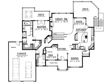 Floor Plan, 026H-0069