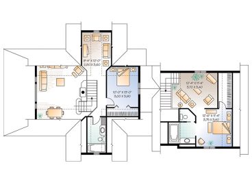 2nd Floor Plan, 027H-0112