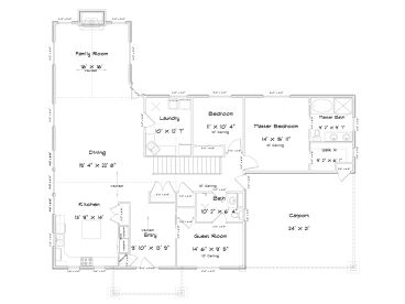 Floor Plan, 065H-0049
