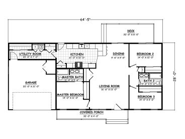 Floor Plan, 078H-0071