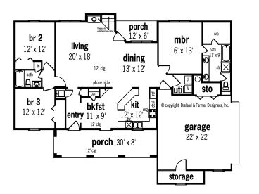 Floor Plan, 021H-0077