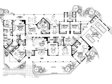Floor Plan, 057H-0038