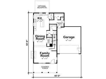 1st Floor Plan, 031H-0369