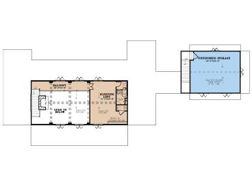 2nd Floor Plan, 074H-0156
