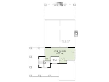 2nd Floor Plan, 025H-0332