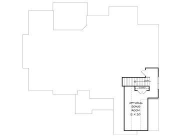 2nd Floor Plan, 019H-0191