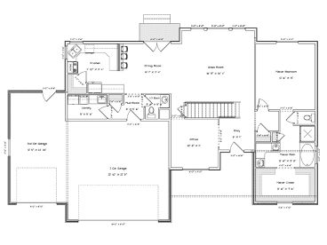 1st Floor Plan, 065H-0014