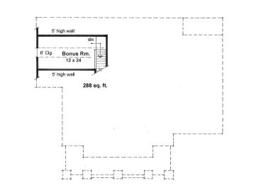 2nd Floor Plan, 023H-0185