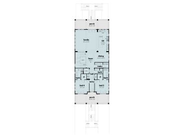 1st Floor Plan, 052H-0160