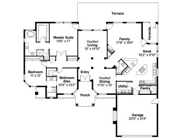 Floor Plan, 051H-0049