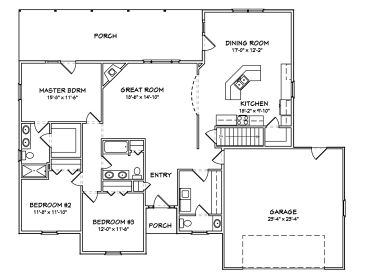 Floor Plan, 048H-0042