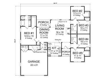 Floor Plan, 059H-0167