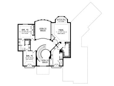 2nd Floor Plan, 020H-0307
