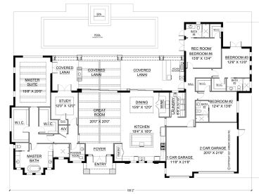 Floor Plan, 070H-0104