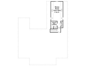 2nd Floor Plan, 001H-0236