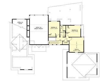 2nd Floor Plan, 035H-0127