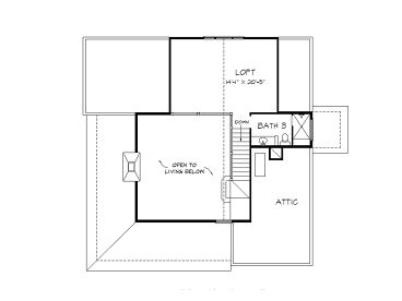 2nd Floor Plan, 008H-0041