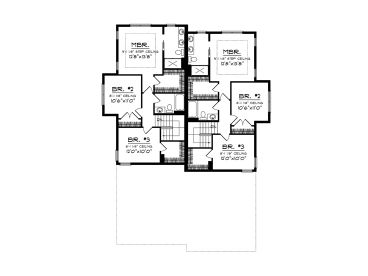 2nd Floor Plan, 020M-0055