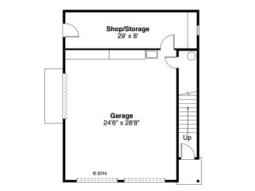 1st Floor Plan, 051G-0072