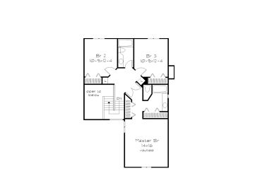 2nd Floor Plan, 022H-0041