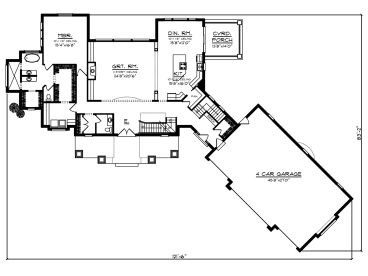 1st Floor Plan, 020H-0425