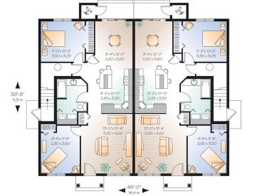 1st Floor Plan, 027M-0024