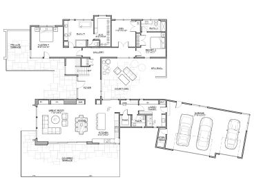 1st Floor Plan, 081H-0021