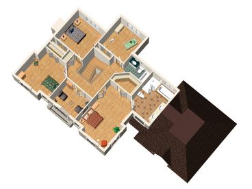 2nd Floor Plan, 072H-0117