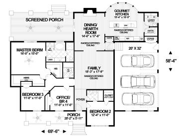 Floor Plan, 007H-0151