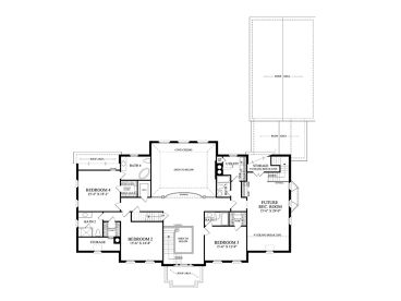 2nd Floor Plan, 063H-0093
