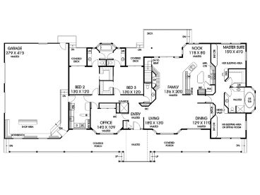 Floor Plan, 013H-0038