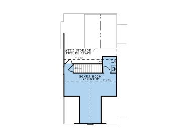 2nd Floor Plan, 074H-0243