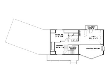 2nd Floor Plan, 012H-0165
