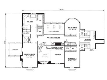 2nd Floor Plan, 031H-0338