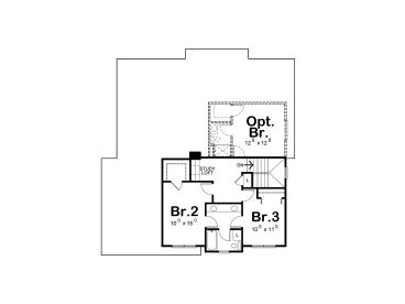 2nd Floor Plan, 031H-0222